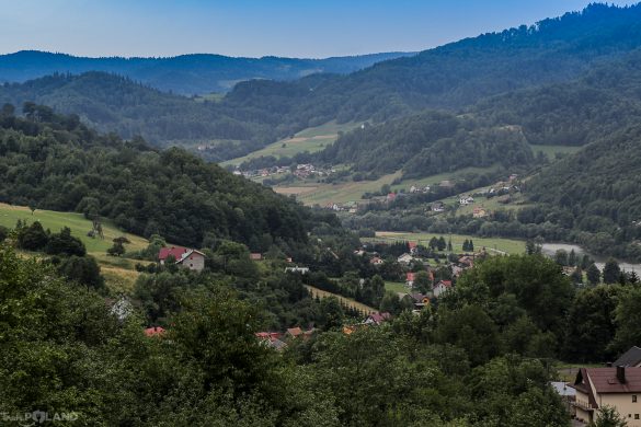 Głębokie – widok na dolinę Popradu Taste Poland