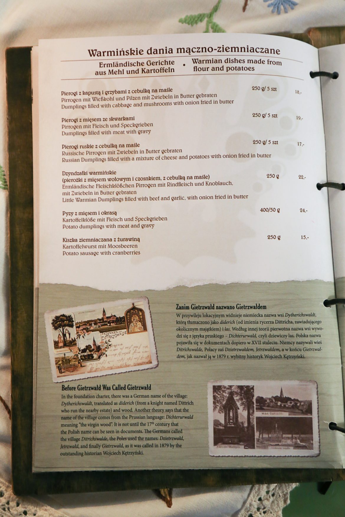 karczma gietrzwałd taste poland