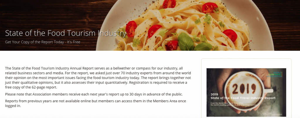 wyzwania turystyka kulinarna