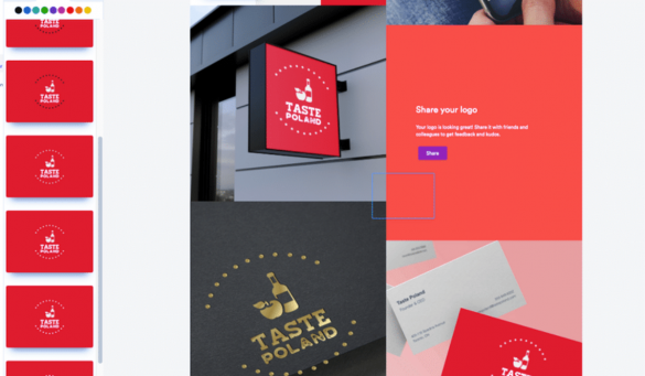 taste poland logo jak stworzyc